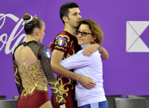 Avropa Oyunları çərçivəsində aerobika gimnastikası üzrə final yarışları. Bakı, Azərbaycan, 21 iyun 2015